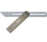 Squadra falsa regolabile squadro acciaio fabbro falegname con bloccaggio 250 mm