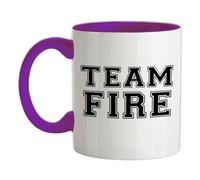 Squadra Fuoco - Tazza IN Ceramica - Gladiatore TV Gioco Show Nome Contender