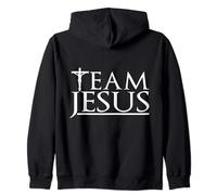 Squadra Gesù Cristianesimo Gesù Cristo Bibbia Felpa con Cappuccio