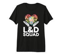 Squadra L&D Squadra Lavoro E Partito Team Assistente Nascita Maglietta Premium