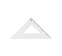 SQUADRA ALLUMINIO PROFIL 45° CM 35