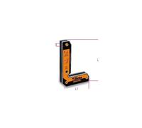 SQUADRA MAGNETICA A 90° - POTENZA MAX 18Kg - Smussi angolo da 30° e 60° - 1860EI