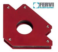 SQUADRA MAGNETICA MAGNETE PERMANENTE X SALDATURA SALDATRICE FERVI S057/125