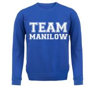 Squadra Manilow - Bambini Felpa con Cappuccio/Maglione - Barry Musica Musicista