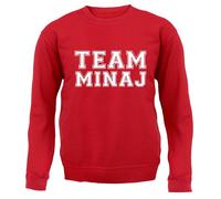 Squadra Minaj - Bambini Felpa/Maglione - Nicola Cantante Rapper Concerto Love