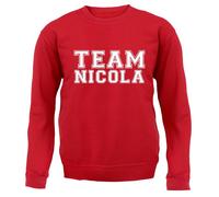 Squadra Nicola - Bambini Felpa/Maglione - Concerto Pop Tour Roberts Singer Testo
