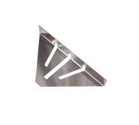 Squadra obliqua for la lavorazione dei metalli resistente | Strumenti di layout di precisione da 45°, 90° e 22,5° adatti for la misurazione e la marcatura degli angoli(Small)