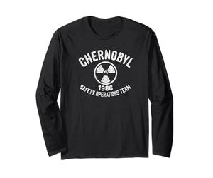 Squadra per la Sicurezza delle centrali nucleari Chernobyl 1986" Maglia a Manica