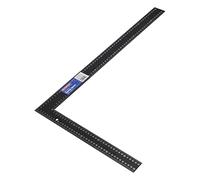Squadra per travi Faithfull Roofing - Squadra da carpentiere in acciaio ad alta resistenza con marcature metriche e imperiali, tabella di conversione e foro per appendere - 600 x 400 mm (24 x 16 po)