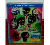 Squadra Suicida Digibook Blu-Ray + Libro Sigillato Nuovo Azione (Mai Aperto) R2