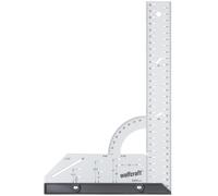 WOLFCRAFT - SQUADRA MULTIUSO PER MISURARE TRACCIARE E TAGLIARE IN MODO GUIDATO 200 X 300 MM. 5205000
