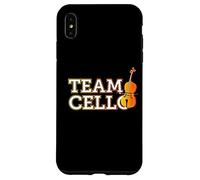 Squadra Violoncello Divertente Violoncellisti o Insegnante Custodia per iPhone XS Max