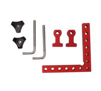 Squadre di posizionamento di Yizisecce per la lavorazione del legno, per la cornice, per la scatola, per mobile, per cassetto, morsetto angolare a destra in lega di alluminio, (Tipo 3)