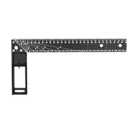 Squadre di | Strumento di misurazione e tracciamento multi-angolo con righello di combinazione - righello d'angolo | per architetti, falegnami, ingegneri, scuole, lavoro, ufficio