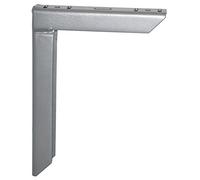 Squadretta rinforzata Heavy/supporto rinforzato/ 2 colori/ 3 misure/ 2 pezzi/alluminio bianco/150 x 200 mm