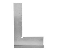 Squadro Ingegnere in Acciaio Inossidabile 200x130mm, Righello Angolare 90 Gradi di Alta Precisione - Metallo Duro Trattato Termicamente, Ideale per Carpenteria e Misurazioni (150x100mm)