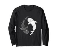 Squali Balena - Shark Lover Ocean Marine Biology Scuba Diver Maglia a Manica