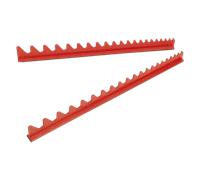Squali Denti Chiave Cremagliera Magnetico 2pc - Sealey WR02 Nuovo
