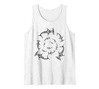 Squali Martello a Scuola Nuova Zelanda Art Sea Animals NZ Canotta