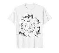 Squali Martello a Scuola Nuova Zelanda Art Sea Animals NZ Maglietta