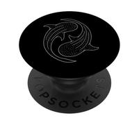 Squalo Balena Biologia Marina PopSockets PopGrip Adesivo