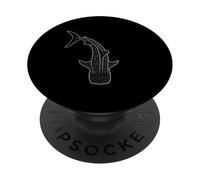 Squalo balena Rhincodon typus PopSockets PopGrip Adesivo