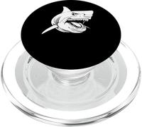 Squalo Bianco Riserva Mako - Pescecane Protezione Squali PopSockets PopGrip per MagSafe