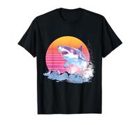 Squalo Biologia Marina Opere d'Arte Animali Mare Oceano Squali Amante Maglietta