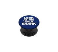 Squalo di Halloween Guardami Sono uno Squalo PopSockets PopGrip Adesivo