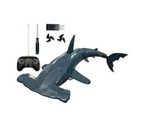 Squalo Telecomando Giocattolo - 2.4 GHz Ricaricabile Impermeabile Subacqueo RC,Squalo telecomandato subacqueo sottomarino | per Vasca da Bagno Regalo Compleanno Natale Bambini 6+ Anni