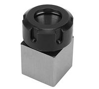 Square Collet Chuck Block | High Accuracy 0.015 CNC Lathe Tool Holder | Carbon Steel Chuck for CNC Machines/Long Parts/Quick Clamping | ER25 ER32 ER40 Styles (ER32)