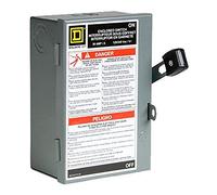 SQUARE D BY SCHNEIDER ELECTRIC 30-Amp Light-Duty 2-Plug Safety Switch