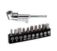 Square Drill Bit Set, Right Angle Drill Attachments, Multi-Functional Drill Bits, Electrical Tools Drills Set, Twist Screw Drills Bits, Compact Drills Set, Angolo Drill Bit, Right Angle Drill Accessor
