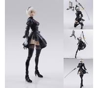Square Enix Action Figure Set Nier Automata: 2B & Machine Lifeform Bring Arts