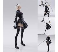 Square Enix Action Figure Set Nier Automata: 2B & Machine Lifeform Bring Arts