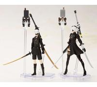 NieR Automata Action Figures Plastic Model Kit 2B & 9S 7 cm