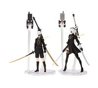 NieR Automata Action Figures Plastic Model Kit 2B & 9S 7 cm