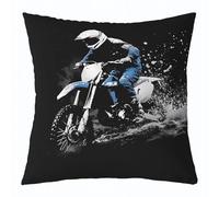 Square Federe Dirt Bike Racing Ultraracing Motocross R Set of 2 Morbida Fodere per Cuscini per