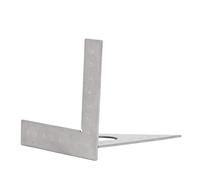 Square Layout Triangular Ruler, Stainless Steel Right - Angle Ruler with 90° and 45° - Etched Scale, Precision Woodworking Measuring Tool for Carpentry and DIY Projects