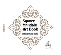 Square Mandala Art: Colouring Book - Digital detox