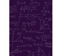 Square Paper Maths notebook: Fun Squared paper maths notebook