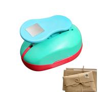 Square Paper Punch - Craft Hole Punch 9x7cm｜Hole Cutter for Scrapbooking, Cards Photo Albums, Art Projects School, Children Adults Students Precision and Safety