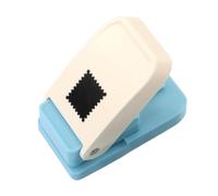 Square Paper Puncher - Lightweight Crafting Accessory, Precision Cutting, Ergonomic Handle, Reusable Design | Scrapbook Decoration, DIY Card Making, Art Projects, Preschool and School Activities