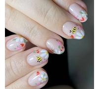 Square Press On Nails Disegni Unghie Finte Incollare In 12 Dimensioni 24 Pezzi Suggerimenti Francesi Per Decorazioni Fai Da Te Chiodo Acrilico Per Le Donne Chiaro