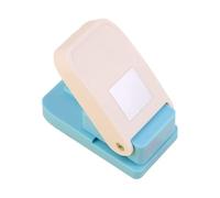 Square Punch - Craft Lever | Paper Cutter Punch with easy-Press Handle, Compact Scrapbooking Tool with Precise Cut, Square Puncher for DIY Cards, Journals, Inviti e Paper Crafts