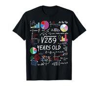 Square Root Of 289 17th Birthday Funny 17 Year Old Math Nerd Maglietta