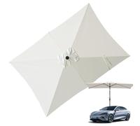 Square Shade Canopy Cover - Outdoor Umbrella Top Replacement, Cantilever Parasol Roof | Durable Fade Resistant Shelter Cloth, Windproof Awning Tent Panel, for lawn balcony pool yard terrace beach