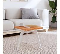 Square Solid Beech Wood Table Top, 40 x 40 x 2,5 cm, finitura naturale, ricambio per desktop durevole per caffè, progetti fai da te, Easy Clean