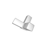 Square Tube Corner Bracket for Box Construction No Support Strong Layer Design
