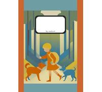 Squared A4 Notebook with Design Cover - 50 Pages Premium Ivory Paper: Graph Notebook with Water- & Dirt-Resistant Cover | Stylish Squared Paper Pad for School, Planning & Everyday Notes